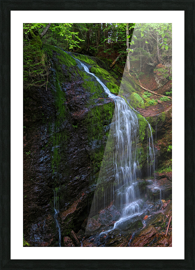 Waterfall Picture Frame print