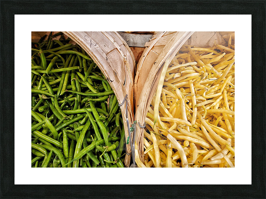 Yellow or Green  Picture Frame print