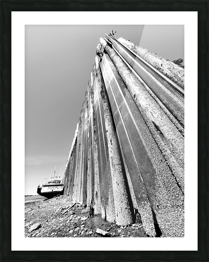 Dry Sea Picture Frame print