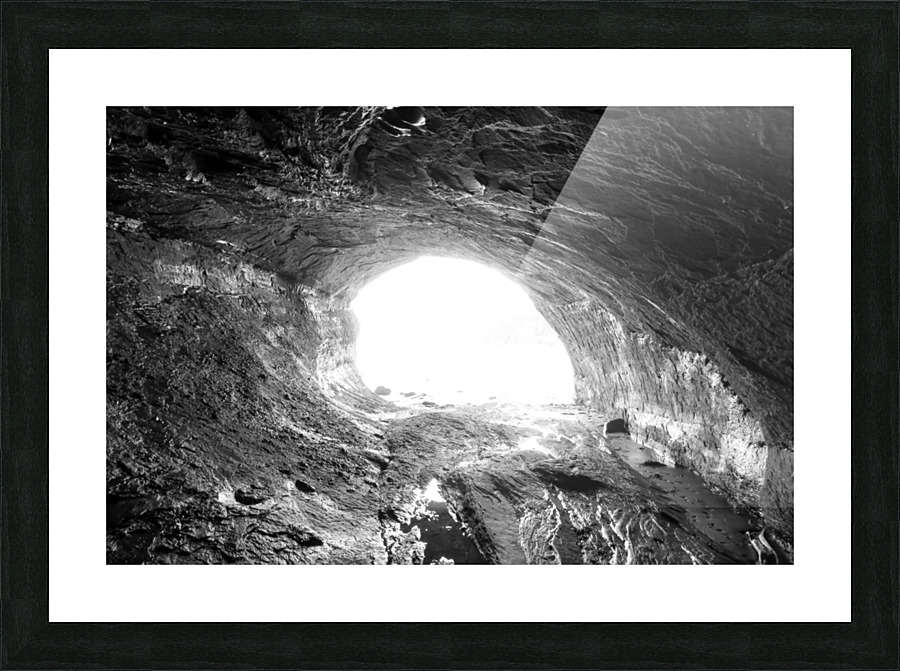 SEA CAVE Picture Frame print