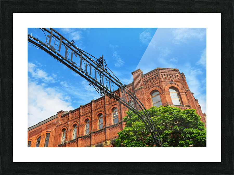 VICTORIA ROW Picture Frame print