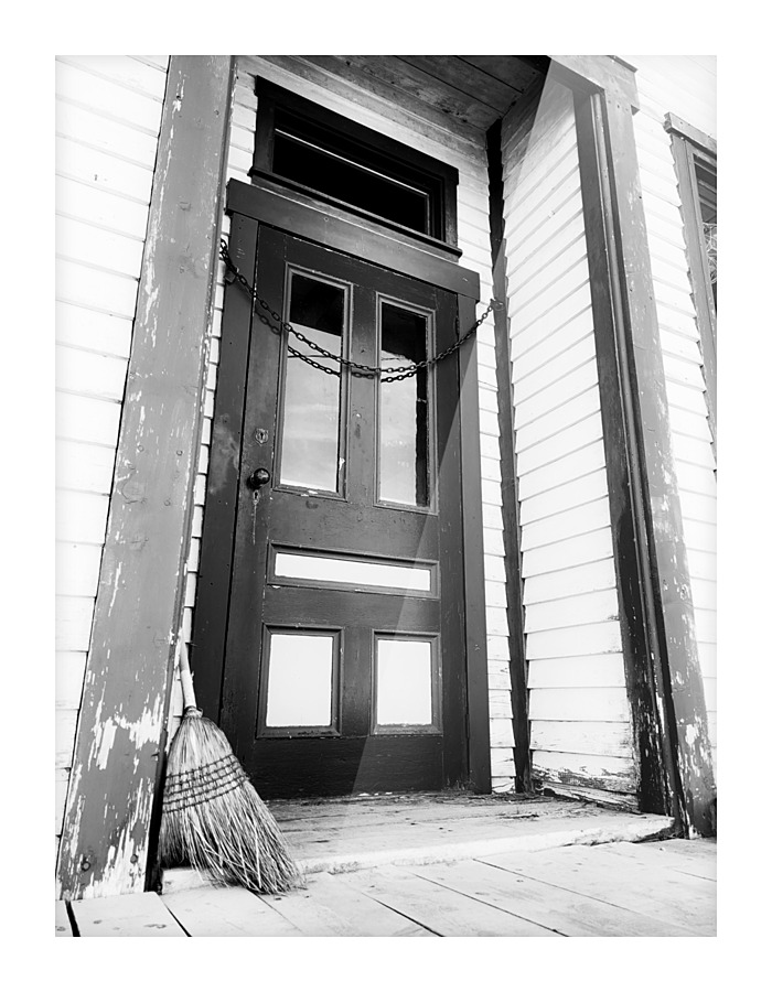 OLD DOOR Picture Frame print