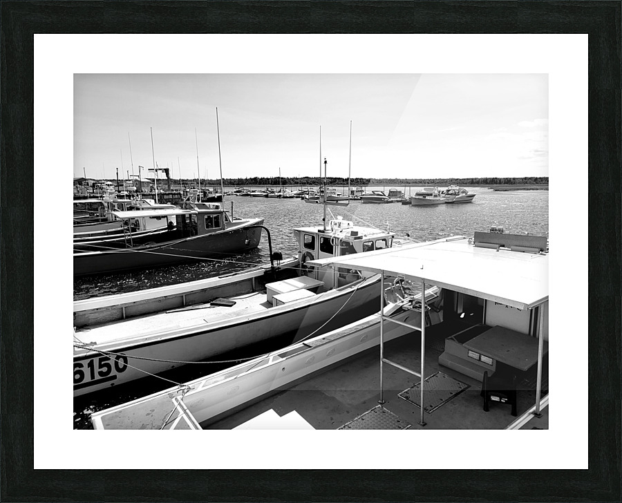 Fishing boats  Picture Frame print