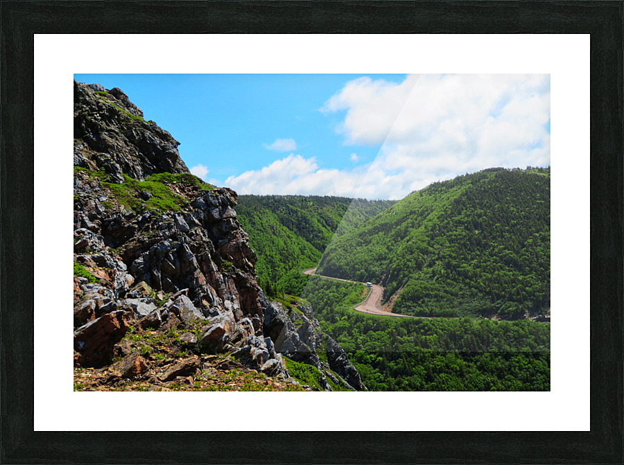 Mountain beauty Picture Frame print