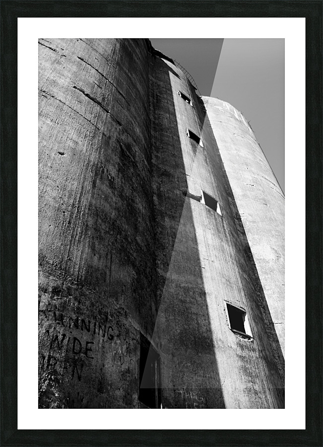 Abandoned Tower Picture Frame print