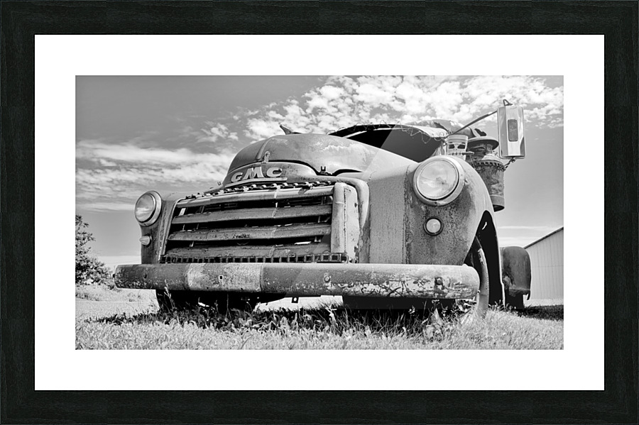 Old truck  Picture Frame print
