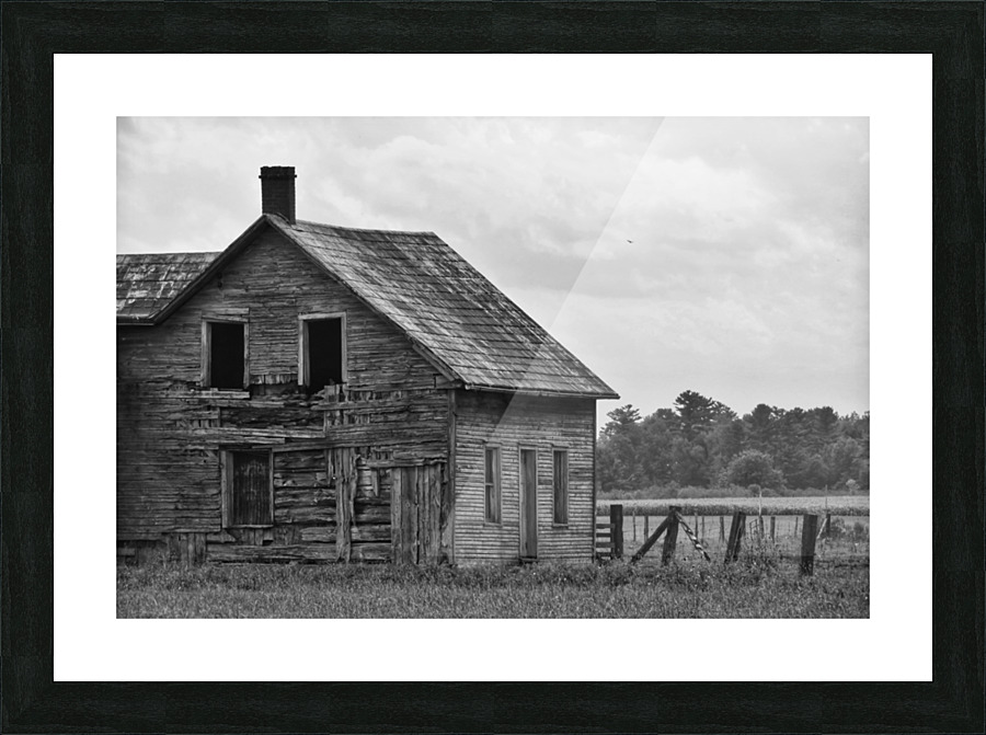 Old house Picture Frame print