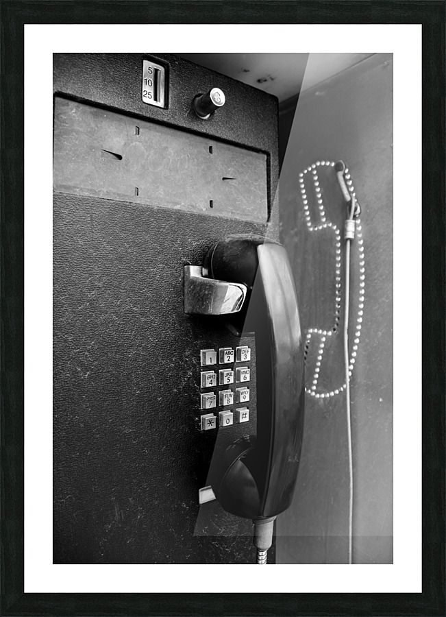 PAYPHONE  Picture Frame print