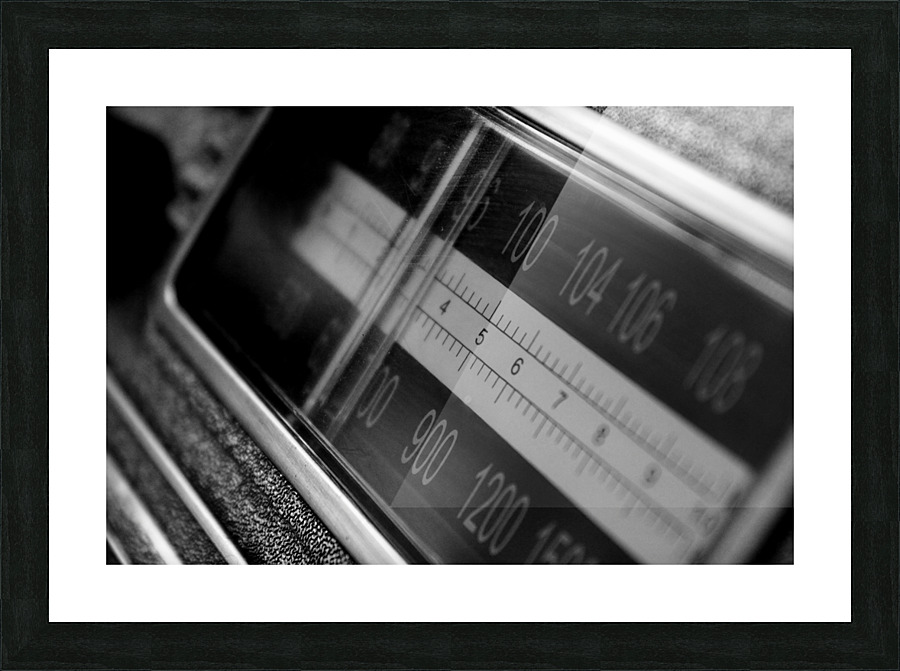 RADIO Picture Frame print