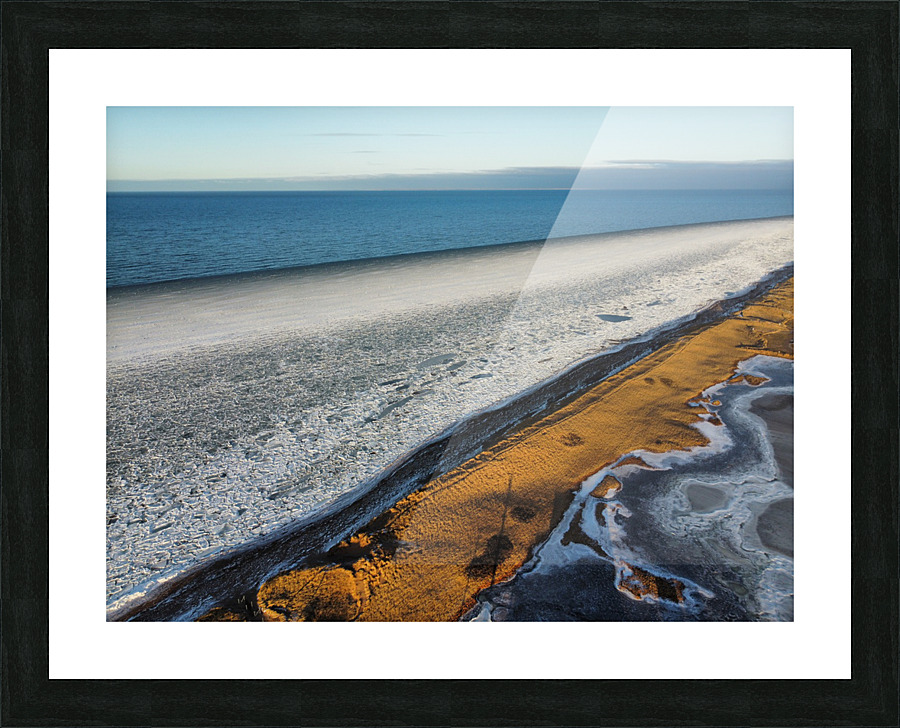 Frozen Ocean Picture Frame print