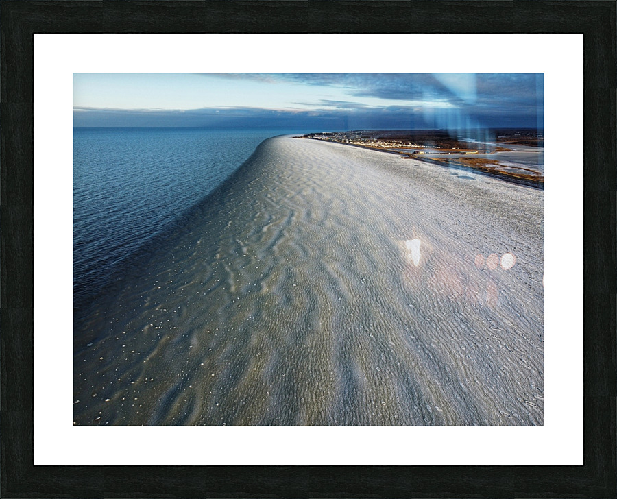 Floating Ice Picture Frame print