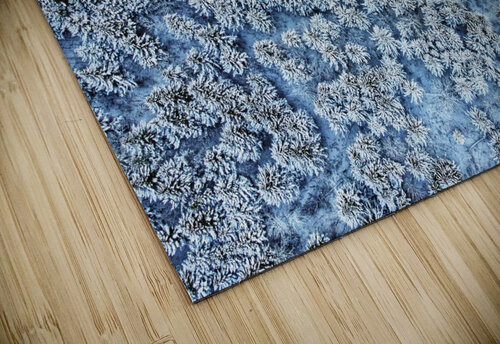 Snowy forest Mathieu LeBlanc puzzle