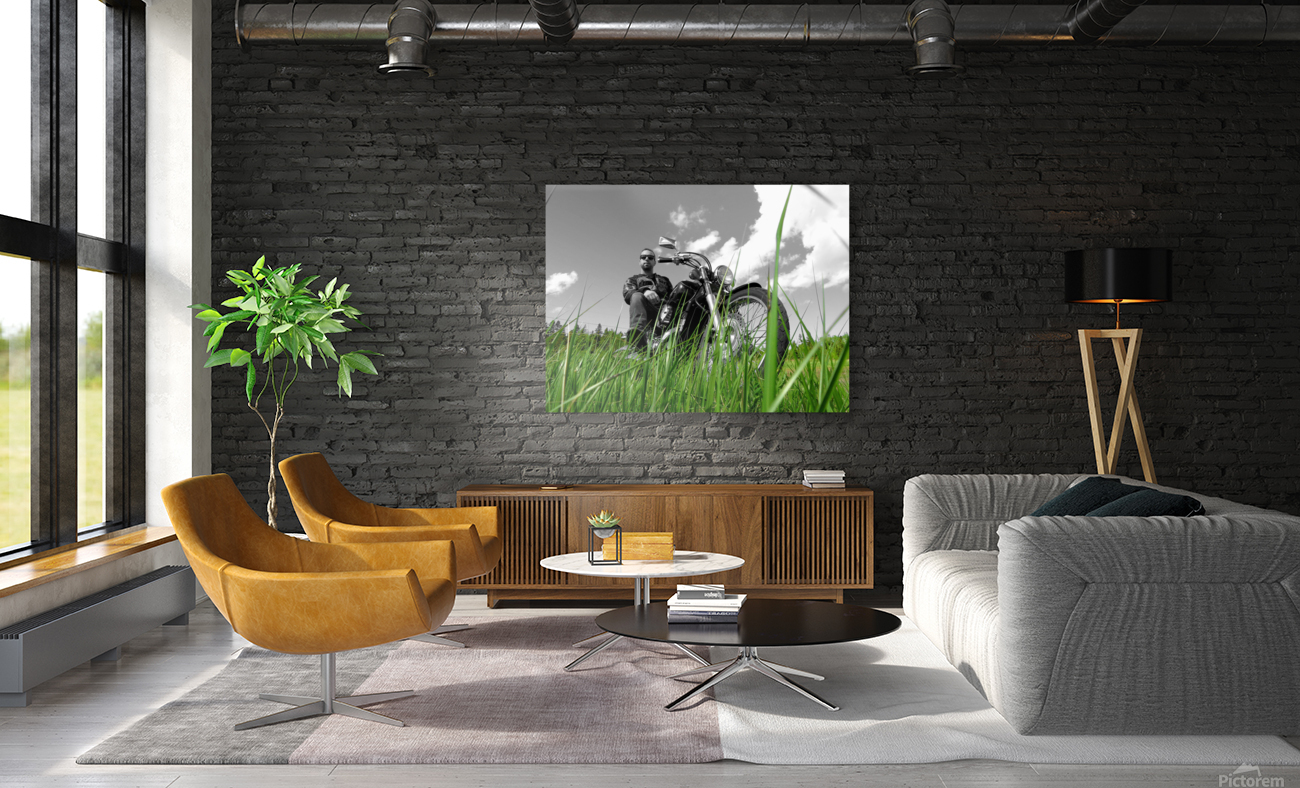 The Biker Reproduction