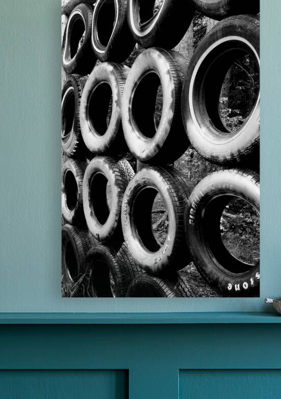 Tire wall by Mathieu LeBlanc
