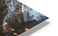 Beach from above HD Metal print