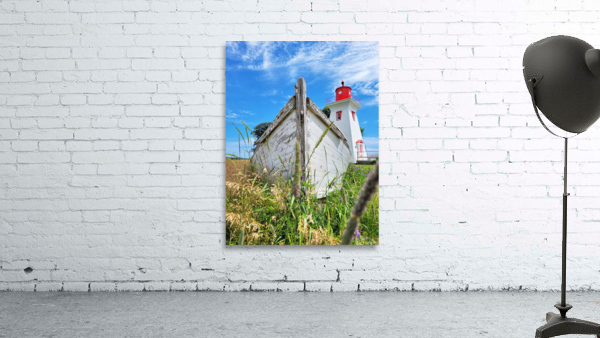 BOAT AND LIGHTHOUSE Wall Preview