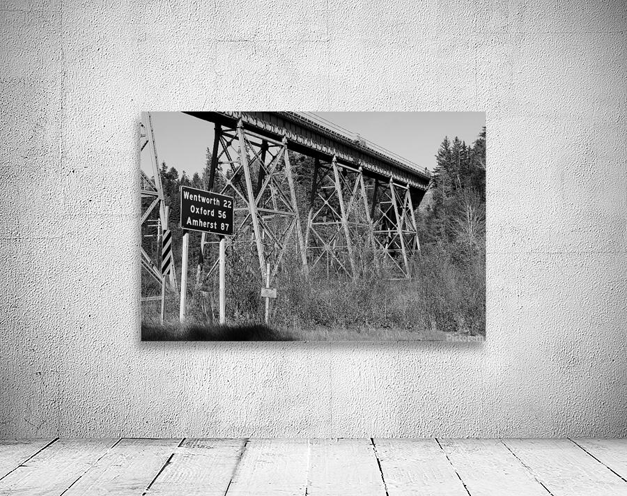 TRAIN BRIDGE Wall Preview