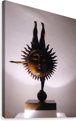 197    Sun - Moon Balancing Act Canvas Print