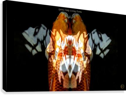 259    Spirits Take Living Forms Canvas Print