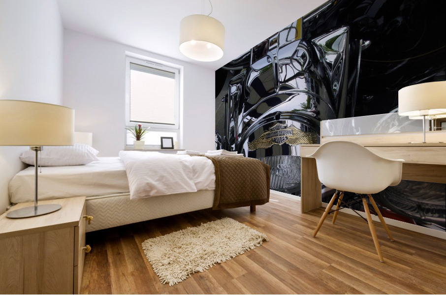 107   Hogging Attention Mural print