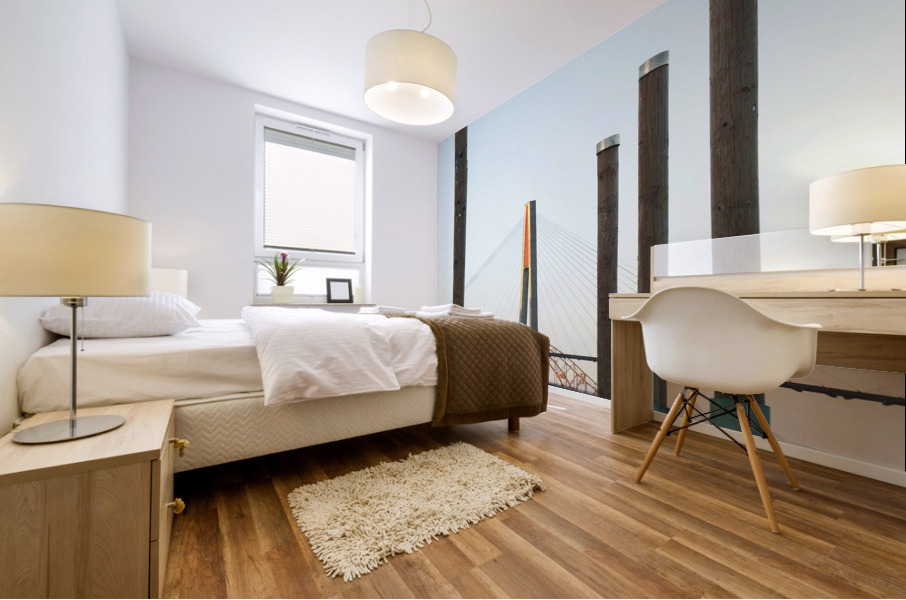 147   Juxtaposed Mural print