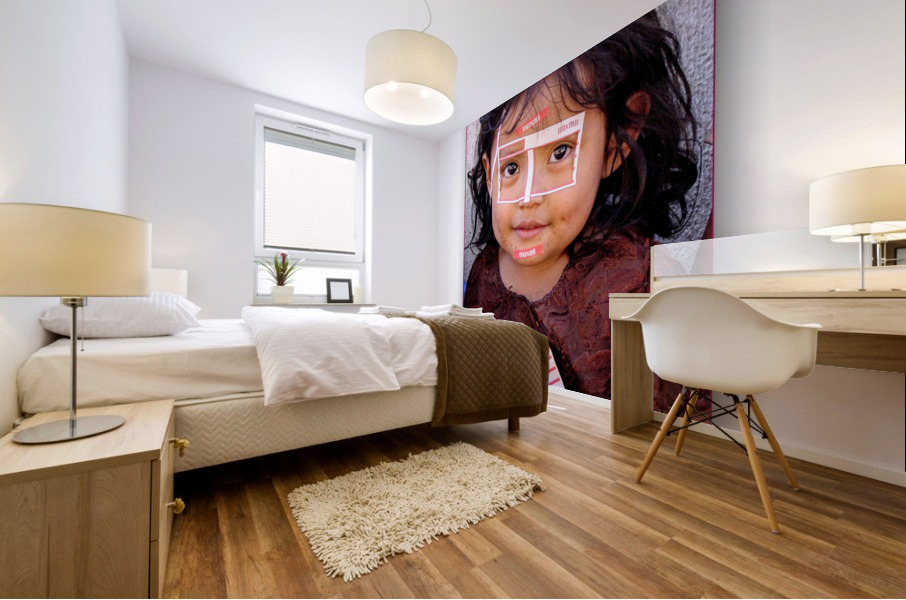 154   Innocent Mural print