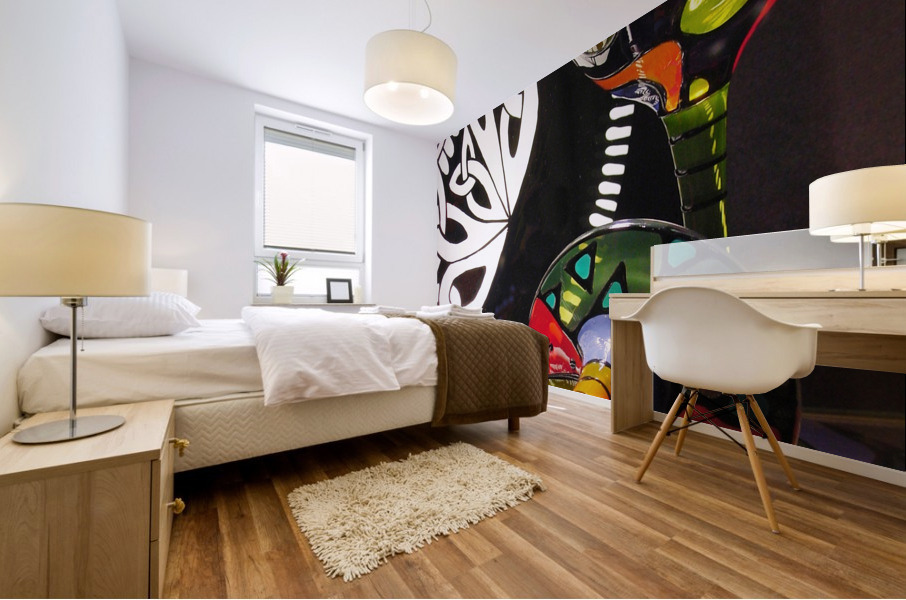 149  Pizazz Mural print