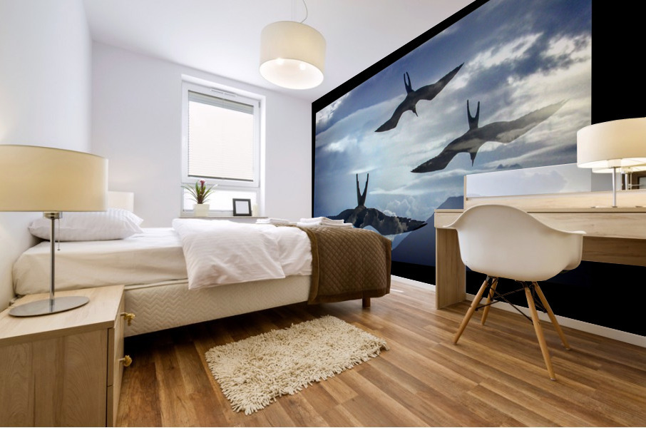 257    Flying High Mural print