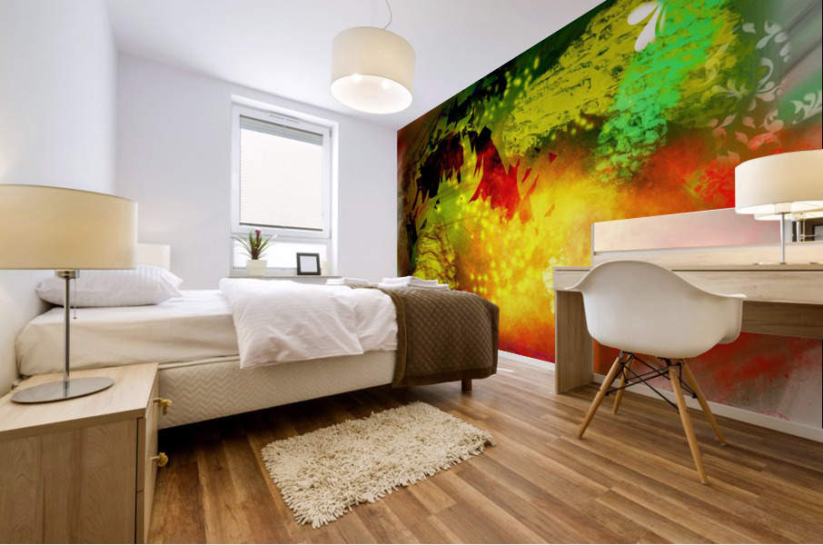 158    Untitled Mural print