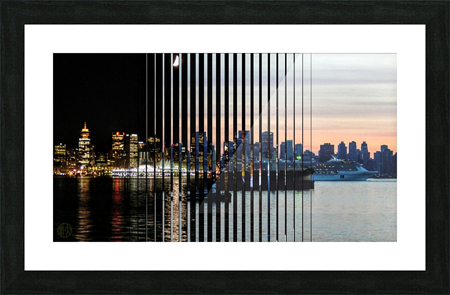 121   Vancouver  Picture Frame print