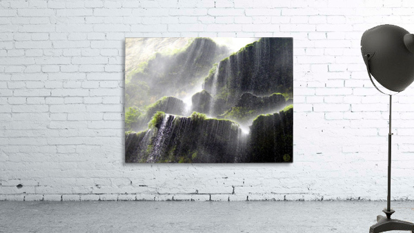 229    Cliffside Spring Waterfall Wall Preview
