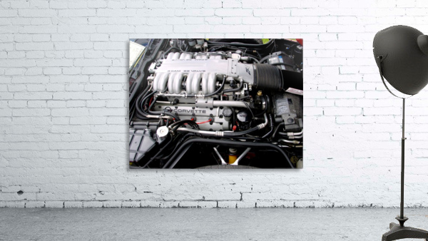 110    Corvette Engine Wall Preview