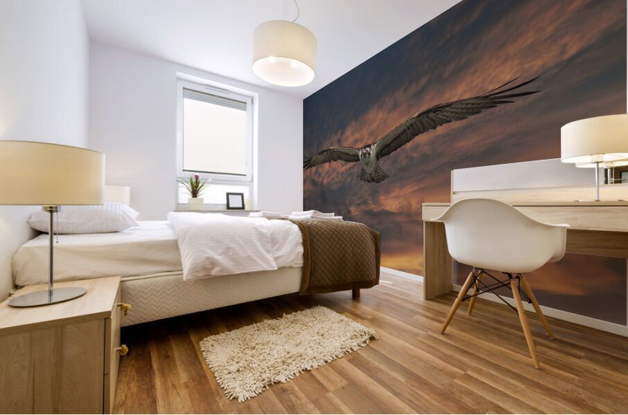 Stormy Mural print