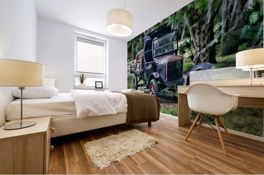 Chappys Wagon Mural print