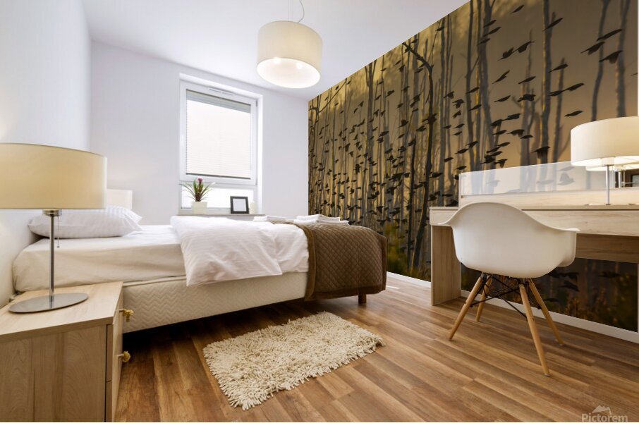 Migration Mural print
