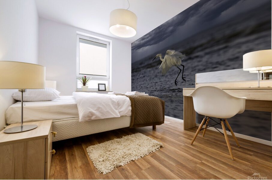 Rain Day Mural print