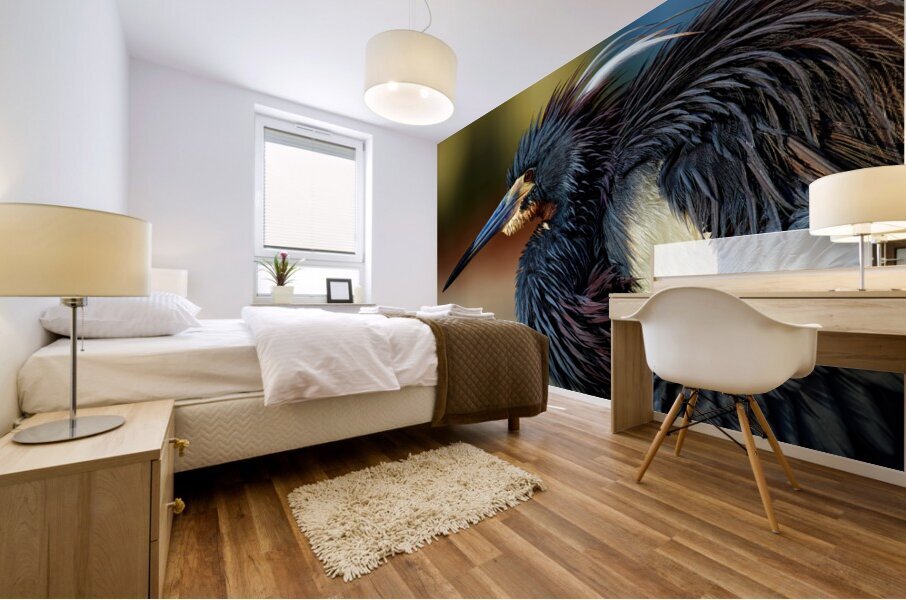 Poised Mural print