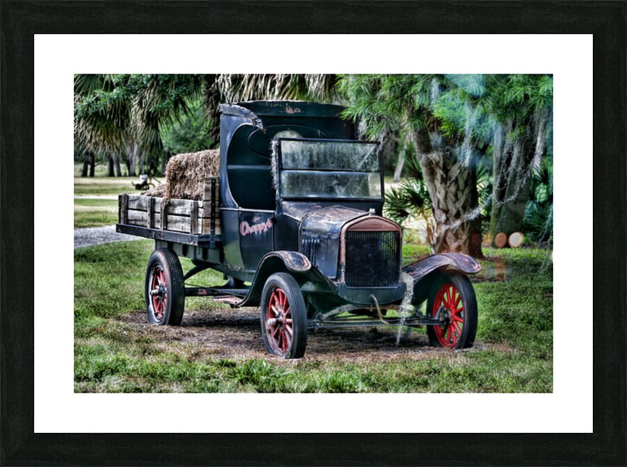 Chappys Wagon Picture Frame print