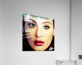 ADELE BLUE Acrylic Print