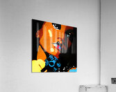 PowerGalz Afro Acrylic Print