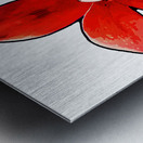 CYMBIDIUM ORCHID Metal print