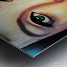 ADELE BLUE Metal print