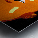 PowerGalz Afro Metal print