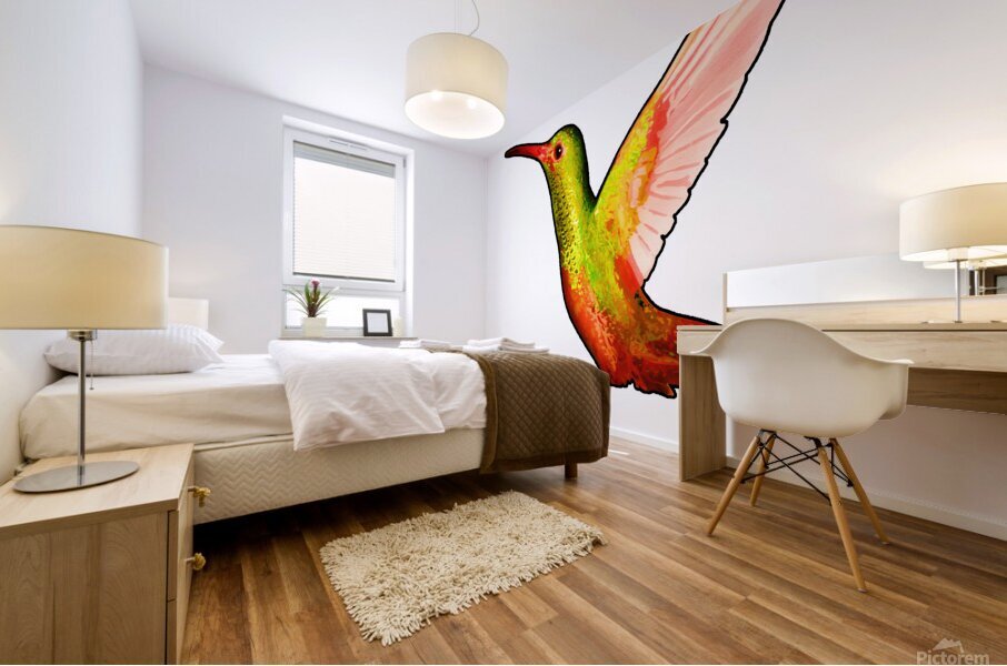 HUMMINGBIRD Mural print