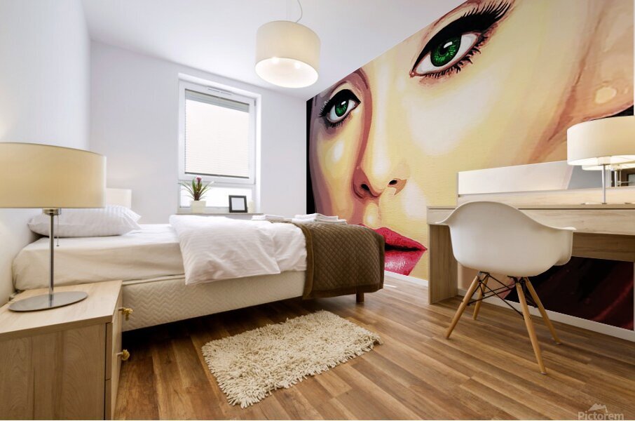 ADELE BLUE Mural print