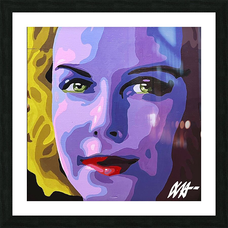 CHARLIZE THERON Picture Frame print