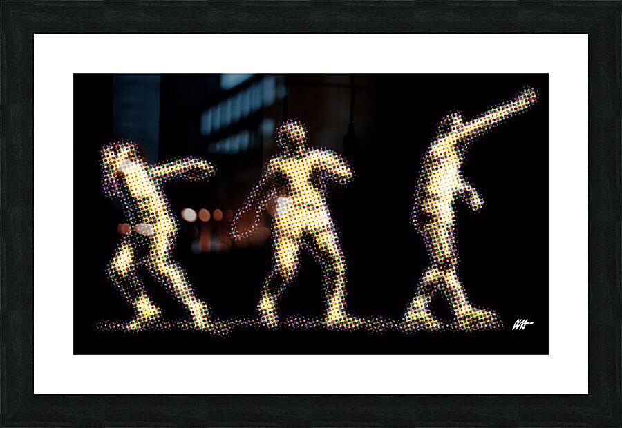 OLYMPICS DISC Picture Frame print