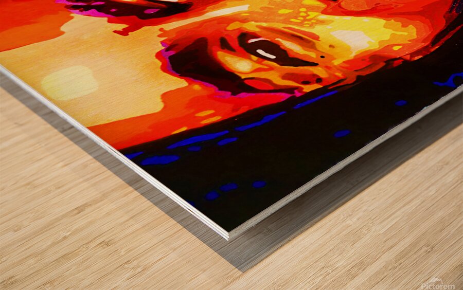 BOB MARLEY Wood print