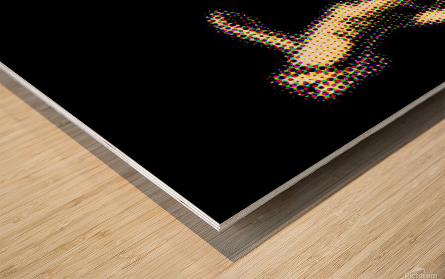 OLYMPICS DISC Wood print