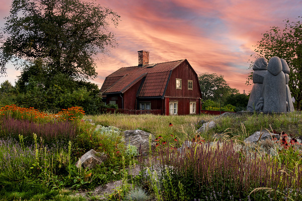 Scenic House - Stockholm Sweden Digital Download